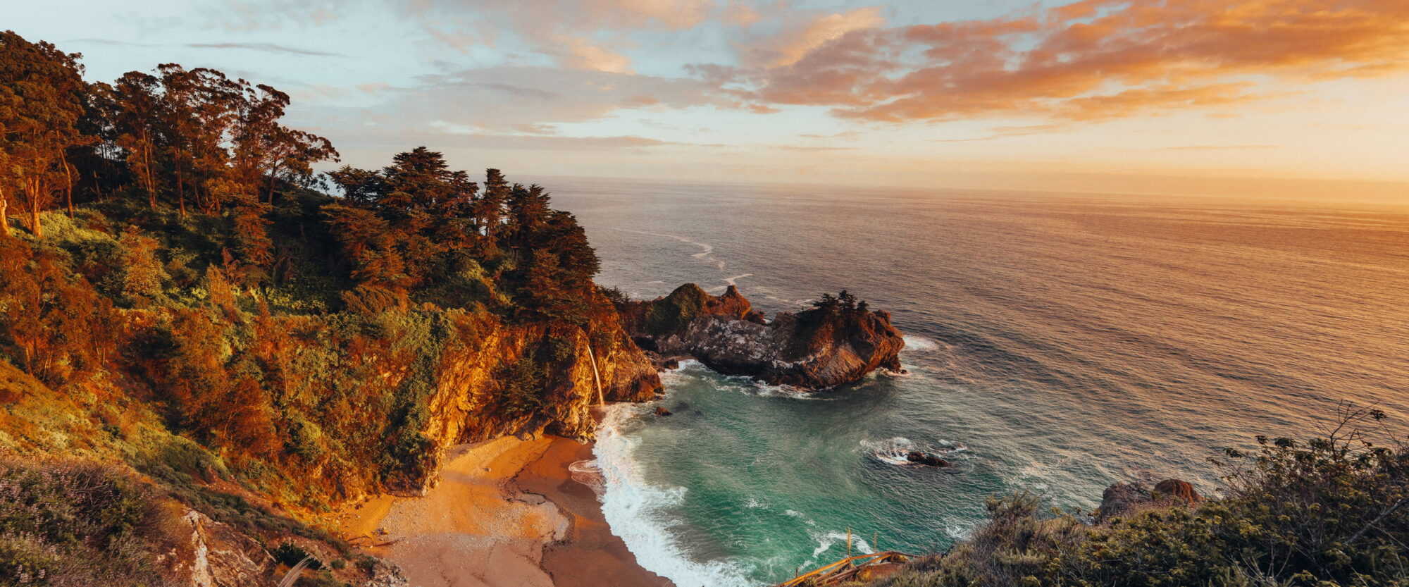 The coast at Big Sur