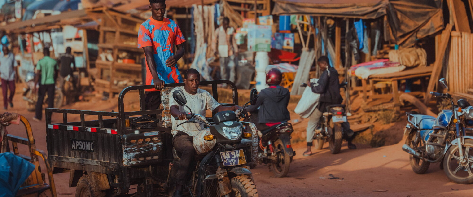 Market street, Côte d’Ivoire