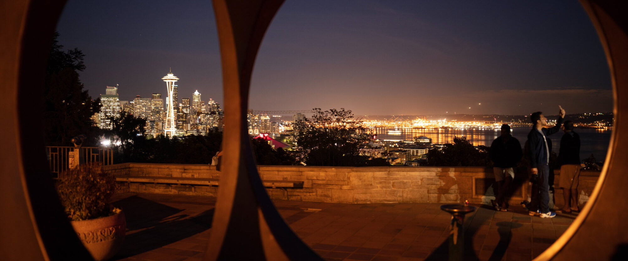 Kerry Park at night