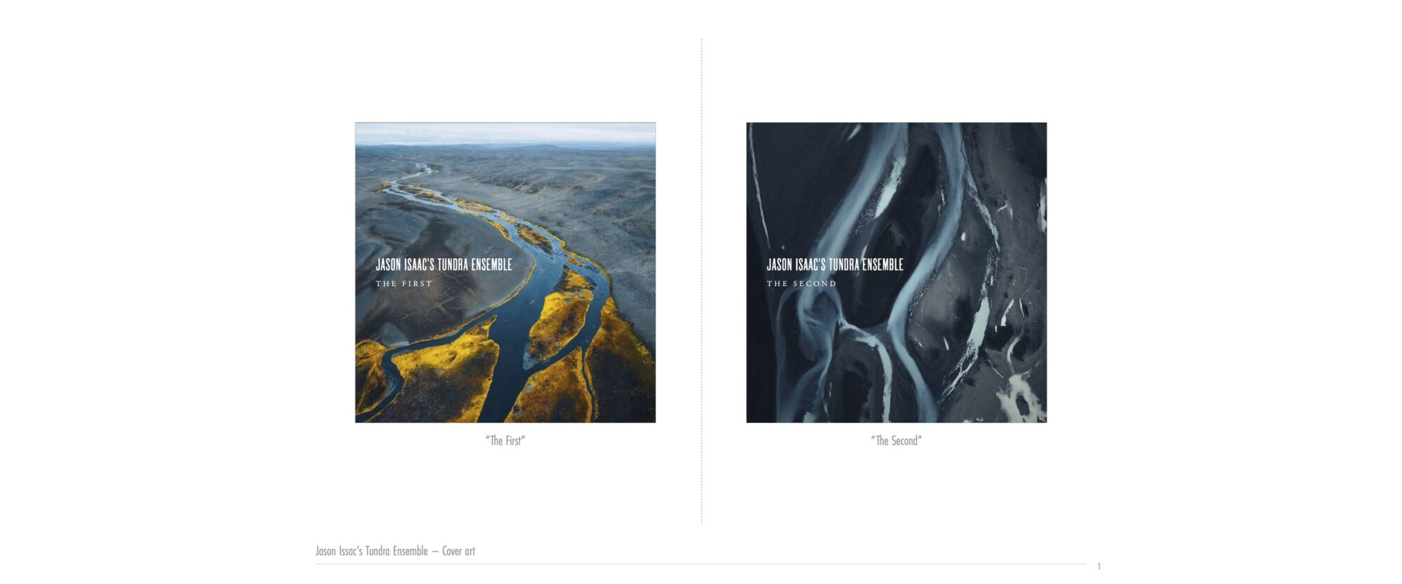 Cover art for both releases