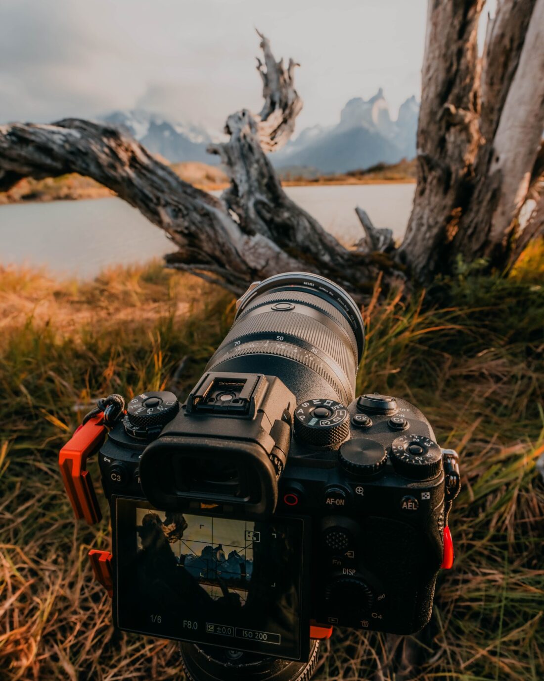 Waiting out the light, Torres del Paine