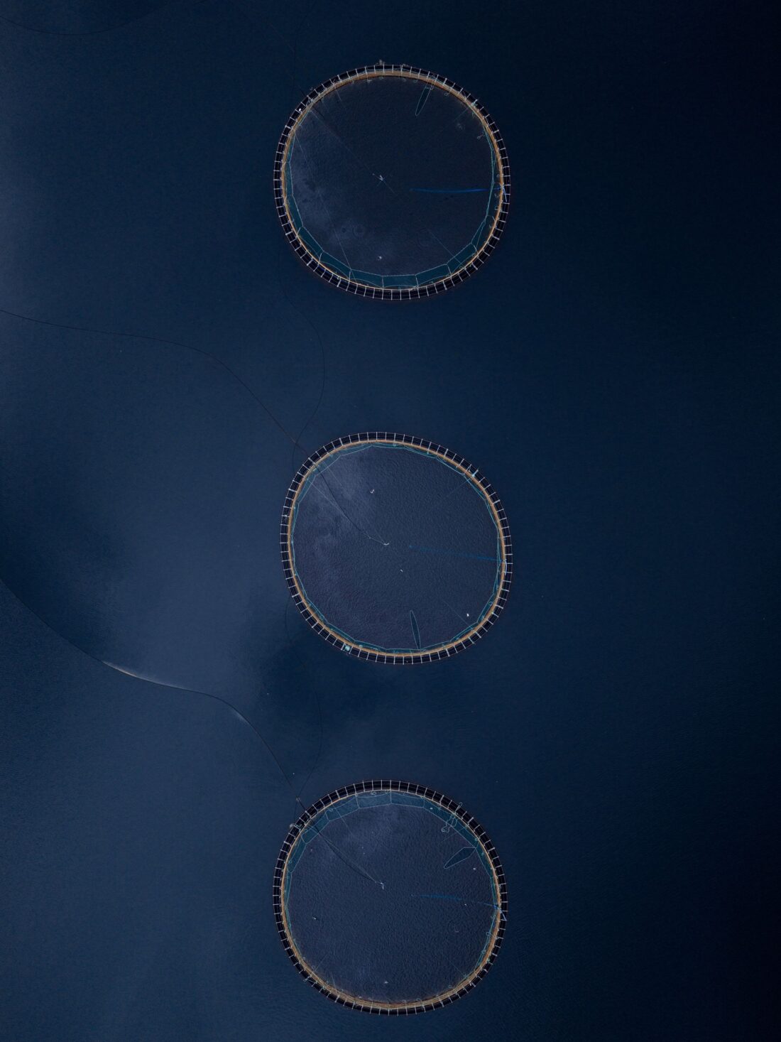 Fish pens, Faroe Islands